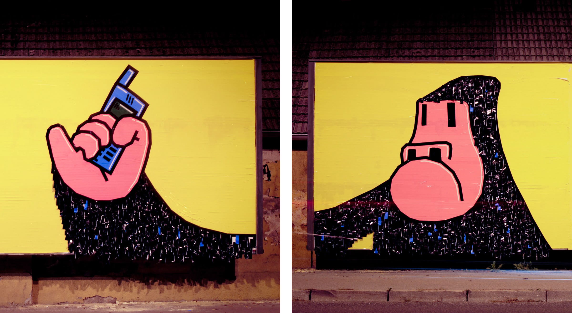 tape art zek
